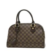 Pre-owned Canvas louis-vuitton-bags Louis Vuitton Vintage , Brown , Da...