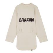 Gedrukte Sweaterjurk Barrow , White , Dames