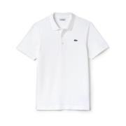 Witte T-shirts en Polos Lacoste , White , Heren