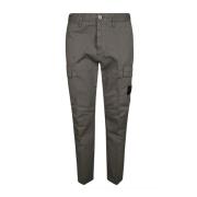 Moderne Tapered Broek Stone Island , Gray , Heren