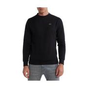 Zwart Katoenen Sweatshirt met Logoborduursel La Martina , Black , Here...