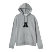 Vang Hoodie Axel Arigato , Gray , Heren