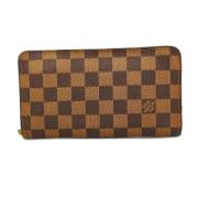 Pre-owned Fabric wallets Louis Vuitton Vintage , Brown , Dames