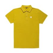 Heren Katoenen Polo Shirt RefrigiWear , Yellow , Heren