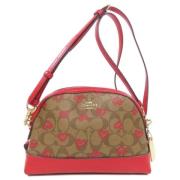 Pre-owned Plastic shoulder-bags Coach Pre-owned , Red , Dames