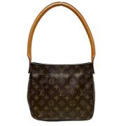 Pre-owned Fabric louis-vuitton-bags Louis Vuitton Vintage , Brown , Da...