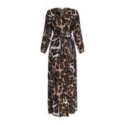 Jurk met dierenprint Diane Von Furstenberg , Brown , Dames