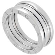 Pre-owned White Gold rings Bvlgari Vintage , Gray , Dames