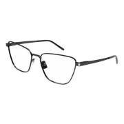 Klassieke Zwarte Zonnebril SL 551 OPT Saint Laurent , Black , Unisex