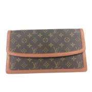 Pre-owned Fabric louis-vuitton-bags Louis Vuitton Vintage , Brown , Da...