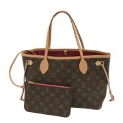 Pre-owned Fabric louis-vuitton-bags Louis Vuitton Vintage , Brown , Da...