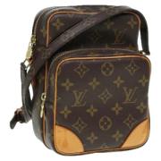 Pre-owned Canvas louis-vuitton-bags Louis Vuitton Vintage , Brown , Da...