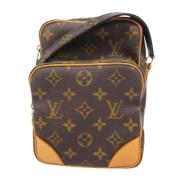 Pre-owned Fabric louis-vuitton-bags Louis Vuitton Vintage , Brown , Da...