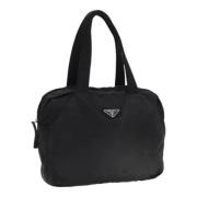 Pre-owned Nylon handbags Prada Vintage , Black , Dames