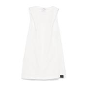 Witte Mouwloze Racerback Top Courrèges , White , Dames