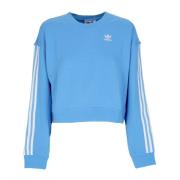 Strepen Lichtgewicht Ronde Hals Sweatshirt Blauw Adidas , Blue , Dames