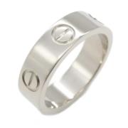 Pre-owned White Gold rings Cartier Vintage , Gray , Unisex