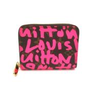 Pre-owned Canvas wallets Louis Vuitton Vintage , Multicolor , Dames