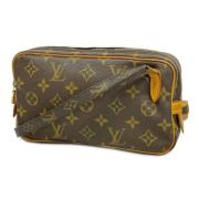 Pre-owned Fabric louis-vuitton-bags Louis Vuitton Vintage , Brown , Da...