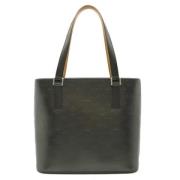 Pre-owned Leather louis-vuitton-bags Louis Vuitton Vintage , Black , D...