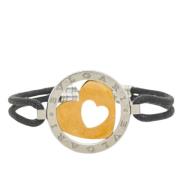 Pre-owned Stainless Steel bracelets Bvlgari Vintage , Yellow , Dames