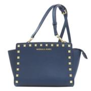 Pre-owned Plastic shoulder-bags Michael Kors Pre-owned , Blue , Dames