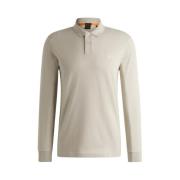 Stijlvol T-shirt voor mannen Boss Orange , Beige , Heren