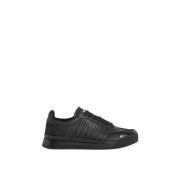 Monochrome Gestreepte Sportschoenen Dsquared2 , Black , Heren