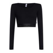 Top uit de ondergoedlijn Moschino , Black , Dames