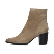 Beige Enkellaarzen Stijlvolle Herfstlook Notre-v , Beige , Dames