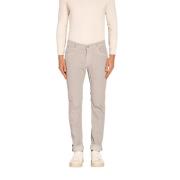 Fluwelen chino broek met 1000 strepen Mason's , Gray , Heren