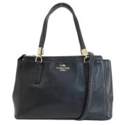 Pre-owned Plastic handbags Coach Pre-owned , Black , Dames