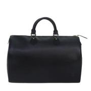 Pre-owned Leather louis-vuitton-bags Louis Vuitton Vintage , Black , D...