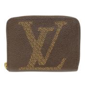 Pre-owned Canvas wallets Louis Vuitton Vintage , Brown , Dames