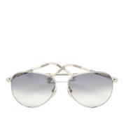 Pre-owned Metal sunglasses Louis Vuitton Vintage , Blue , Dames