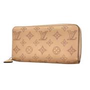 Pre-owned Fabric wallets Louis Vuitton Vintage , Beige , Dames