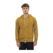 Ritssluiting Hoodie - Elegant en Comfortabel Alpha Studio , Brown , He...