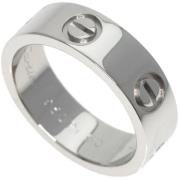 Pre-owned Platinum rings Cartier Vintage , Gray , Dames