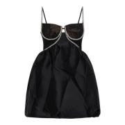 Zwarte jurk met uniek ontwerp Self Portrait , Black , Dames