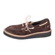 Vintage Suède Heren Sneakers Moma , Brown , Heren