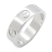 Pre-owned Platinum rings Cartier Vintage , Gray , Unisex