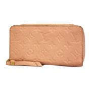 Pre-owned Fabric wallets Louis Vuitton Vintage , Pink , Dames