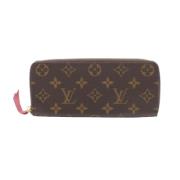 Pre-owned Leather wallets Louis Vuitton Vintage , Brown , Dames