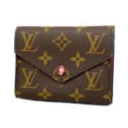 Pre-owned Fabric wallets Louis Vuitton Vintage , Brown , Dames