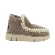 Taupe Eskimo Bounce Damesschoenen Mou , Beige , Dames