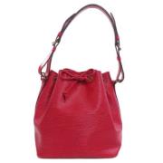 Pre-owned Leather louis-vuitton-bags Louis Vuitton Vintage , Red , Dam...