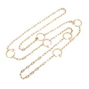 Pre-owned Rose Gold necklaces Cartier Vintage , Yellow , Dames