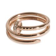 Pre-owned Rose Gold rings Cartier Vintage , Yellow , Dames