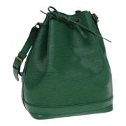 Pre-owned Leather louis-vuitton-bags Louis Vuitton Vintage , Green , D...