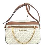 Pre-owned Plastic shoulder-bags Michael Kors Pre-owned , White , Dames